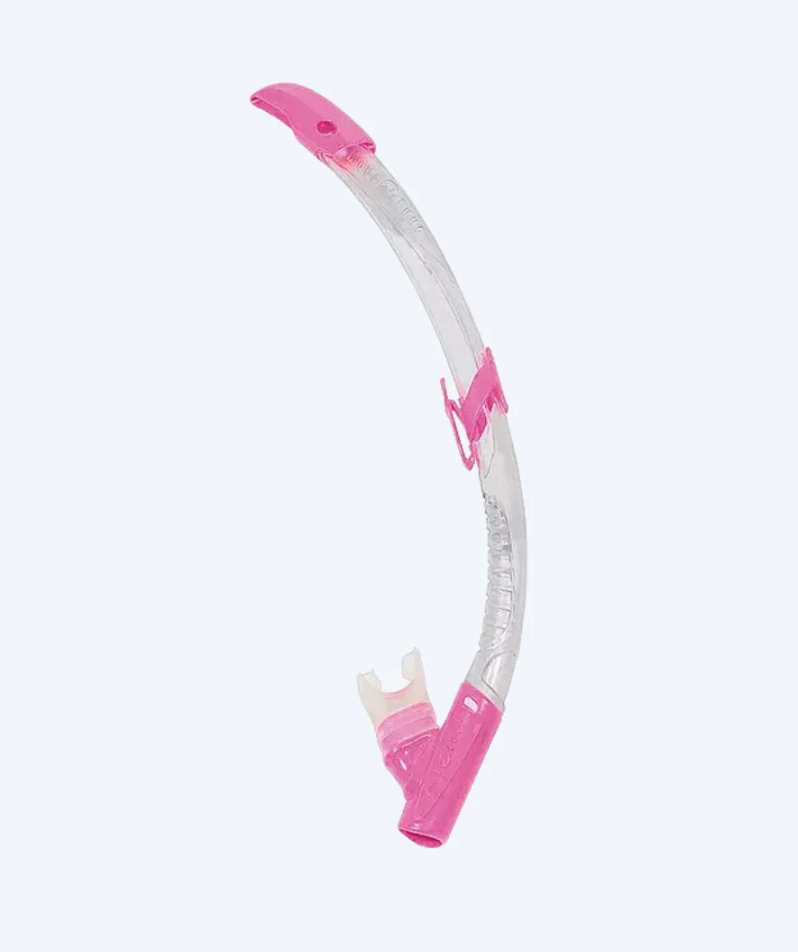 Aqualung fajka semi dry top dla dorosłych - Airflex - Jasnoróżowa/przezroczysta