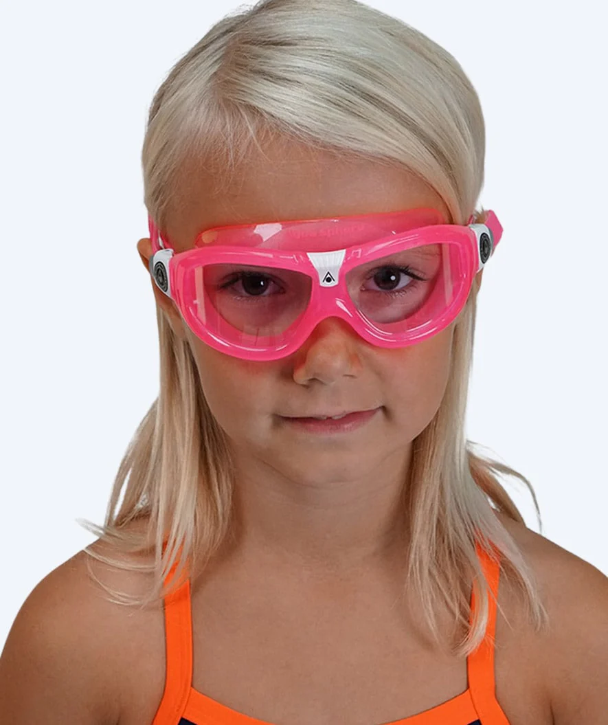 Aquasphere okulary do nurkowania dla dzieci (3-10 lat) - Seal 2 - Jasnoróżowe - Image 3