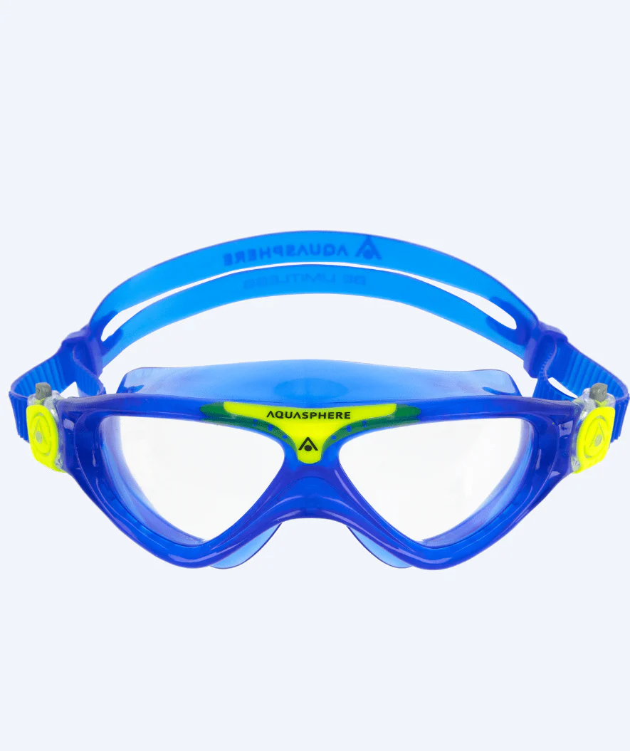 Aquasphere okulary do nurkowania dla młodzieży (6-15 lat) - Vista - Niebieski/zółty