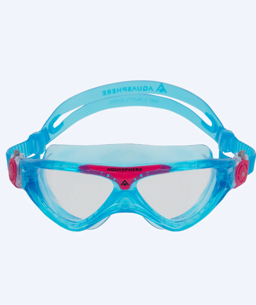 Aquasphere okulary do nurkowania dla młodzieży (6-15 lat) - Vista - Przezroczysty/różowy