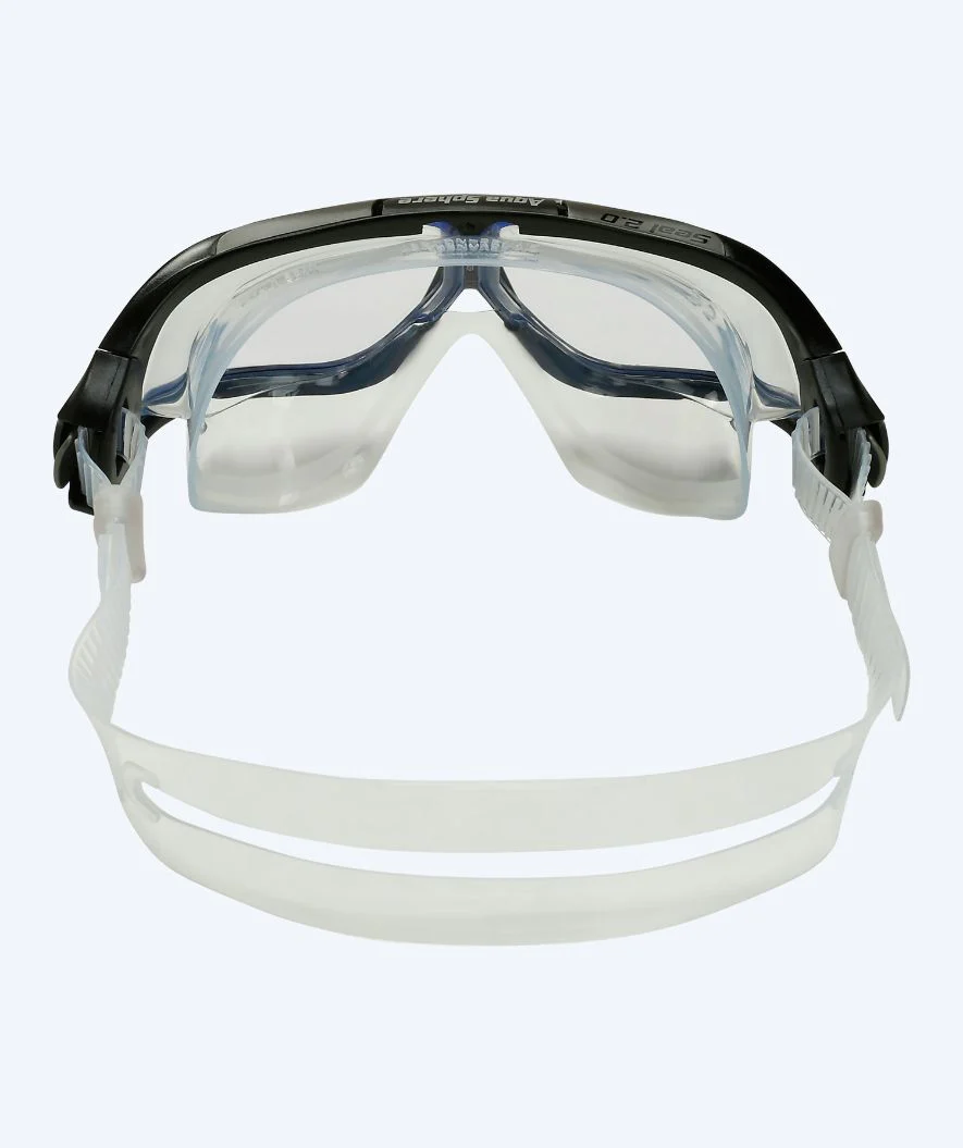 Aquasphere okulary do pływania dla dorosłych - Seal 2.0 - Czarny/przezroczysty - Image 2