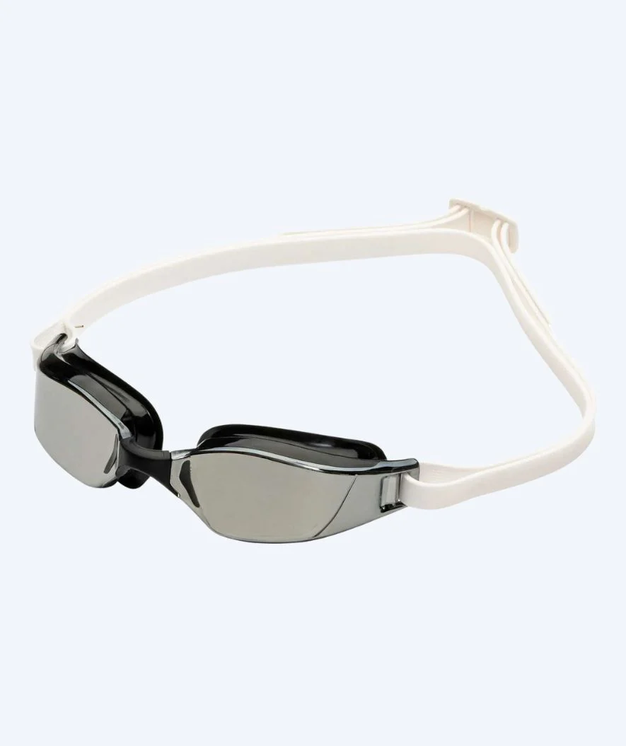Aquasphere okulary do pływania na zawody - Xceed A1 - Biały/czarny (Mirror soczewka)