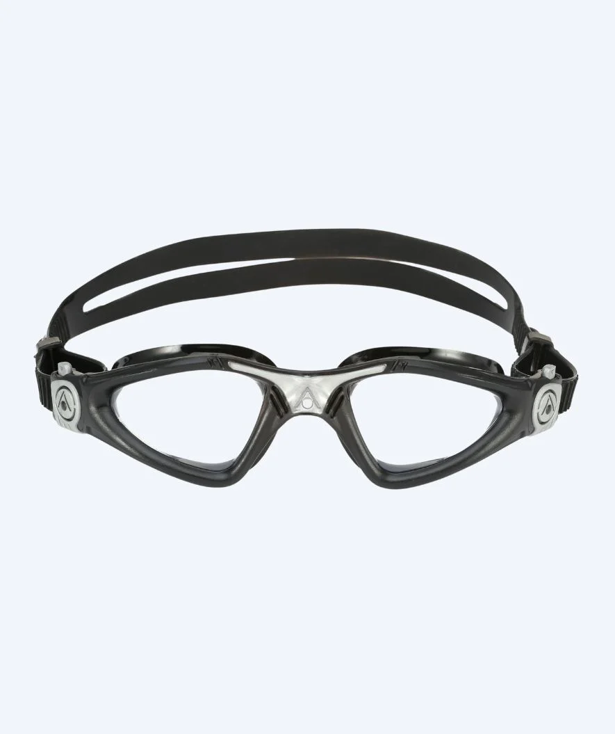 Aquasphere okulary pływackie treningowe - Kayenne - Czarny/srebrny