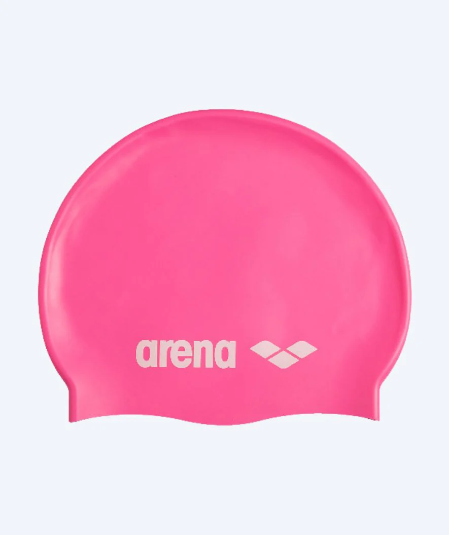 Arena czepek do pływania - Classic Silikonowy - Jasnoróżowy