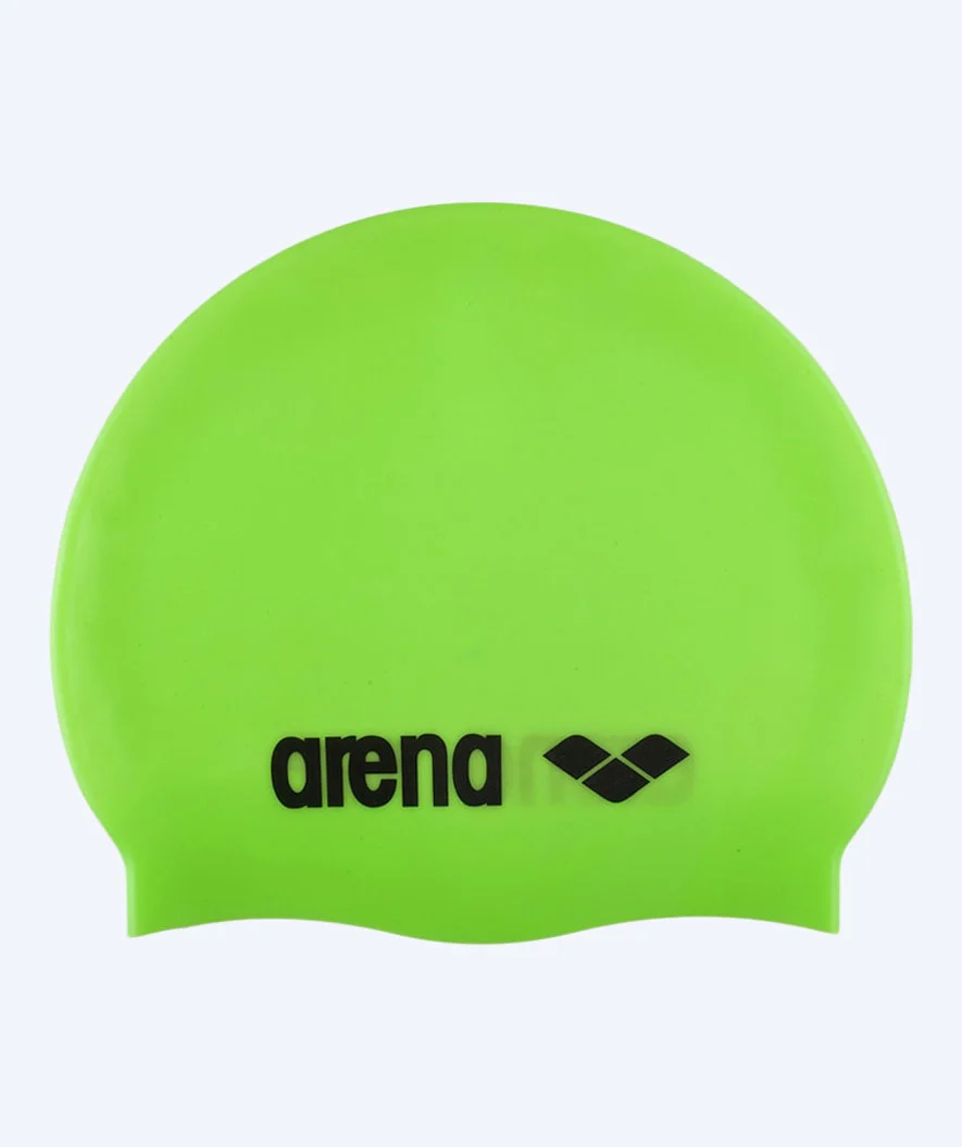 Arena czepek do pływania - Klasyczny silikon - Jasnozielony