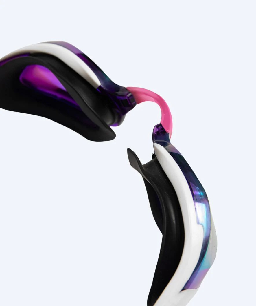 Arena Elite okulary do pływania - Cobra Edge SWIPE Mirror - Biały/Fioletowy - Image 5