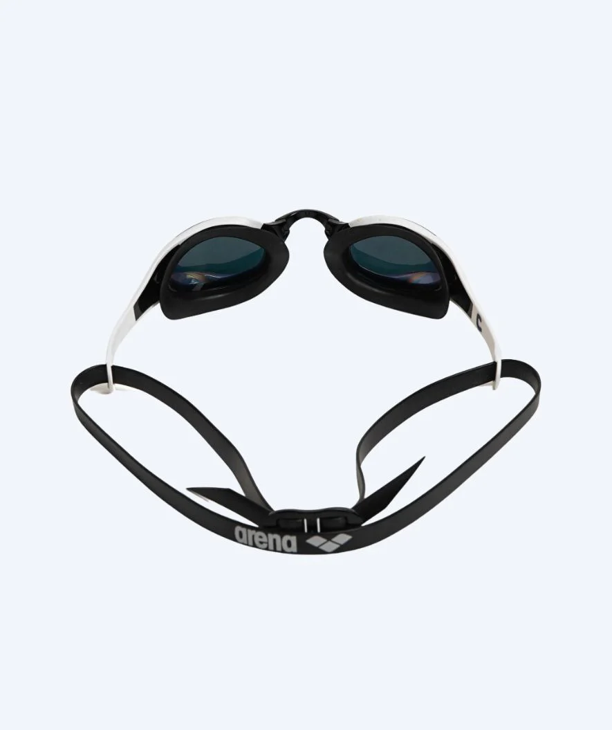 Arena Elite okulary do pływania - Cobra Edge SWIPE Mirror - Biały/złoty - Image 4
