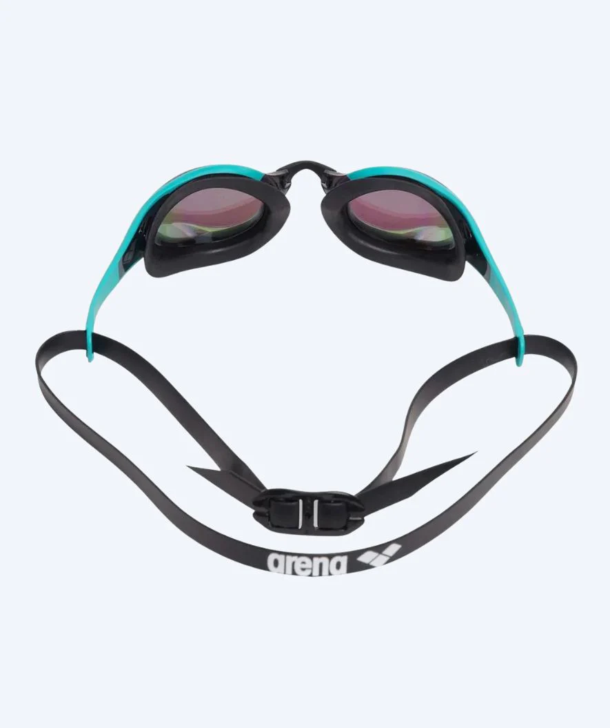 Arena Elite okulary do pływania - Cobra Edge SWIPE Mirror - Czarny/turkusowy - Image 2