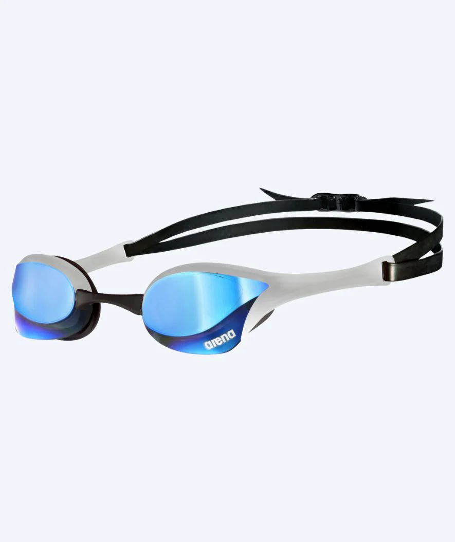 Arena Elite okulary do pływania - Cobra Ultra SWIPE Mirror - Biały/niebieski