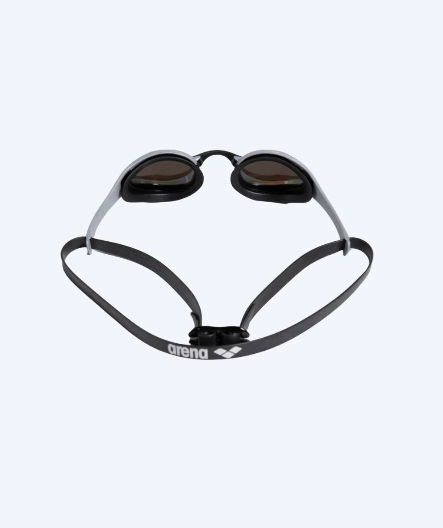 Arena Elite okulary do pływania - Cobra Ultra SWIPE Mirror - Biały/niebieski - Image 4