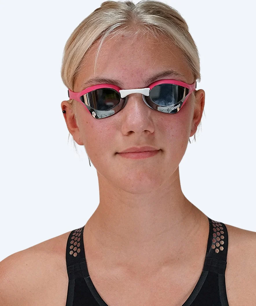 Arena Elite okulary do pływania - Cobra Ultra SWIPE Mirror - Czarny/srebrny - Image 7