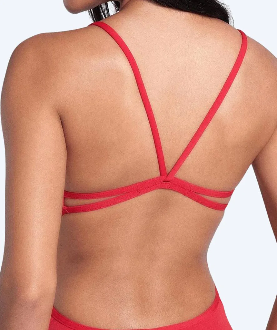 Arena strój kąpielowy dla kobiet - Solid Lace Back - Czerwony - Image 4
