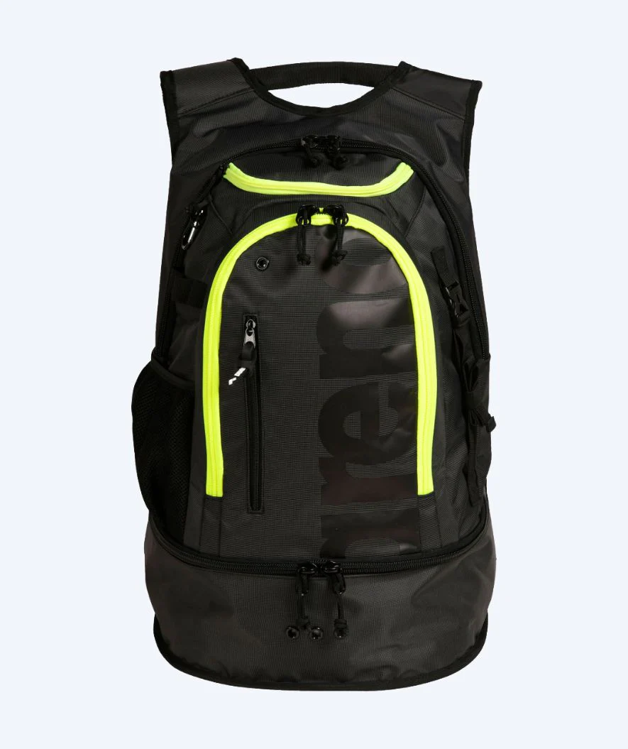 Arena torba pływacka - Fastpack 3.0 40L - Czarny/zółty