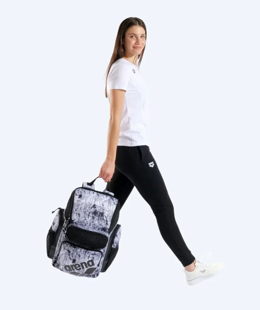 Arena torba pływacka - One Go 45L - Biały/czarny - Image 9