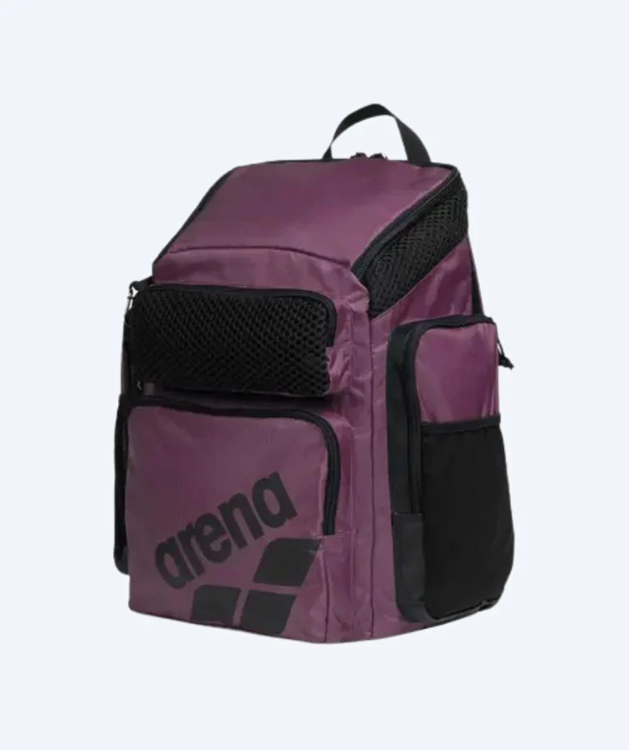 Arena torba pływacka - One Go 45L - Fioletowy/czarny