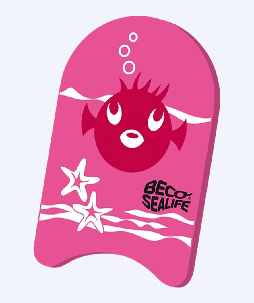 Beco deska do pływania dla dzieci (0-6) - Sealife - Jasnoróżowy