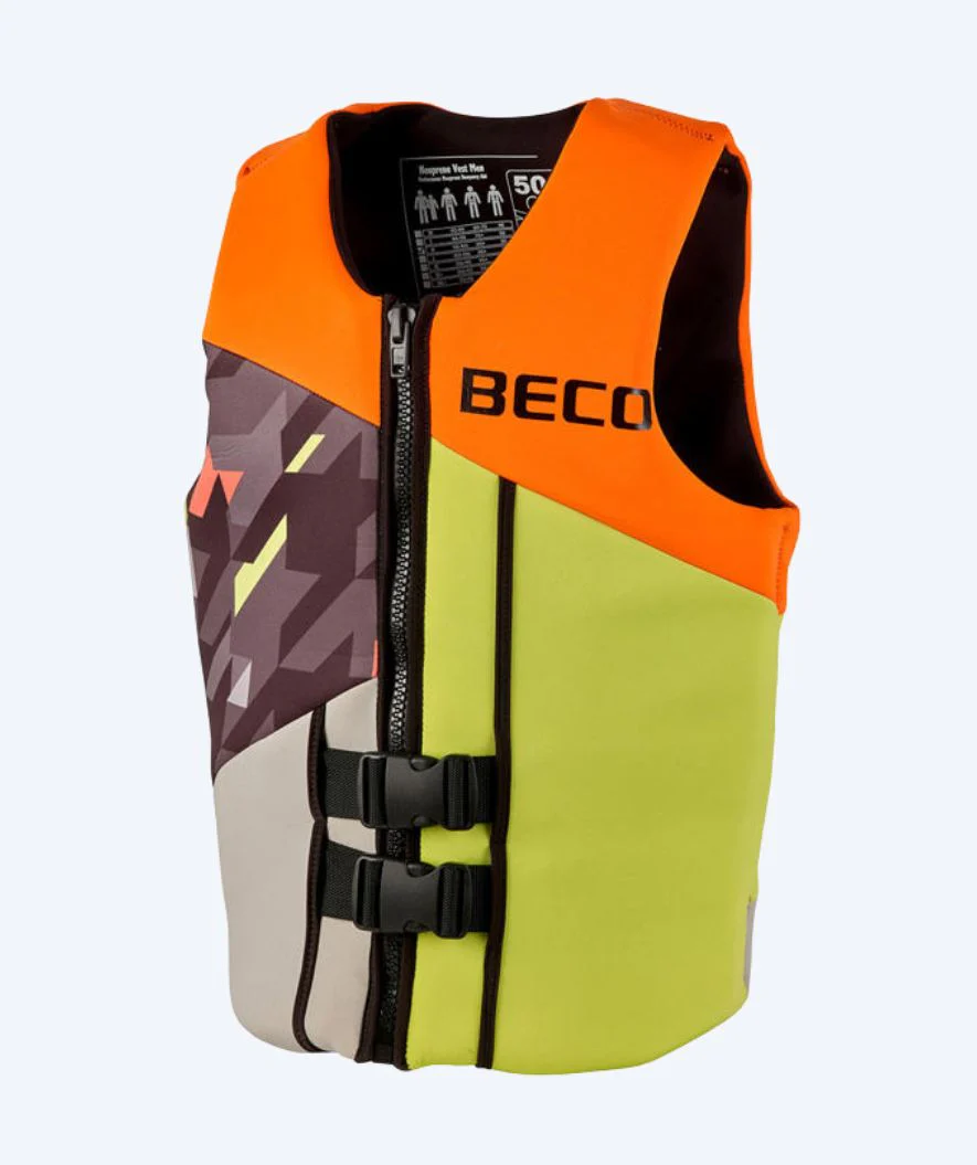 Beco kamizelka do pływania dla dorosłych - Beactive - Wielokolorowa
