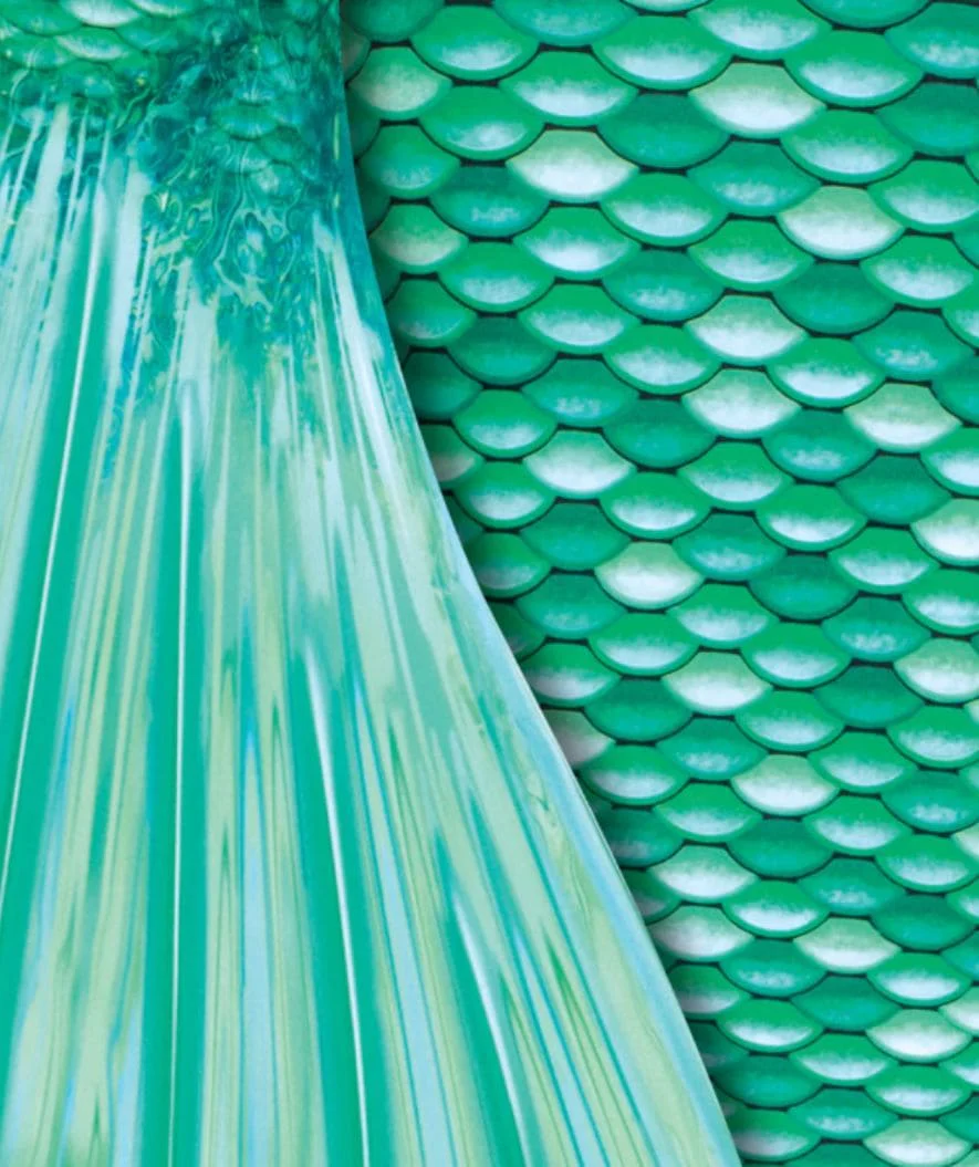 Fin Fun ogon syreny dla dzieci - Zestaw - Celtic Green (zielony) - Image 6