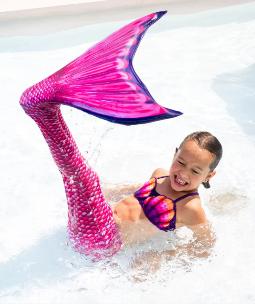 Fin Fun ogon syreny dla dzieci - Zestaw - Malibu Pink (jasnoróżowy) - Image 5