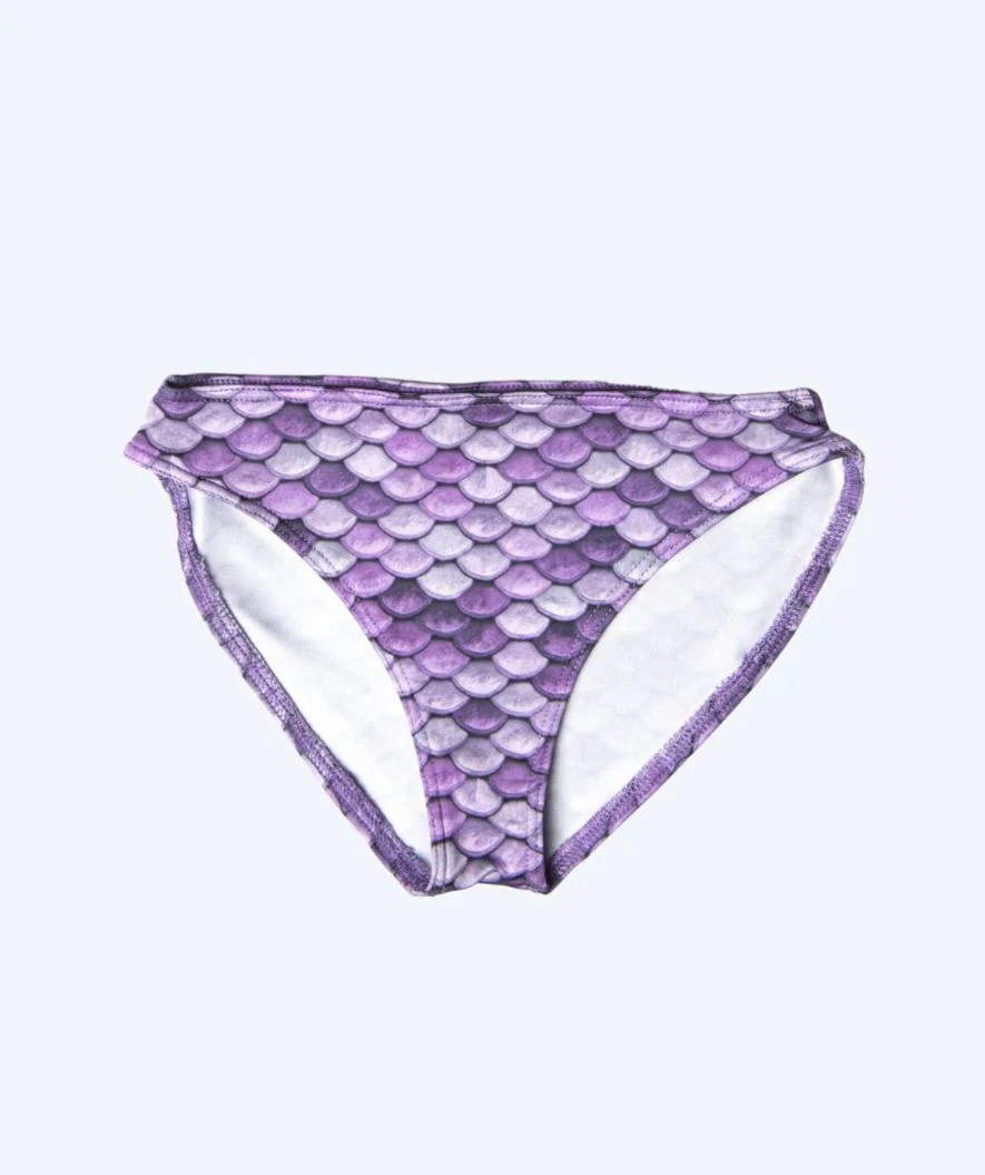 Kuaki Mermaids dół od bikini dla dziewczynek - Fioletowy