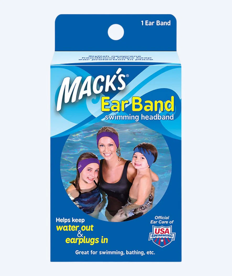 Mack's opaska na uszy dla dzieci - Niebieski/fioletowy - Image 2