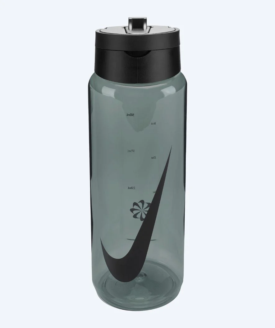 Nike bidon - Renew Recharge Straw - Czarny