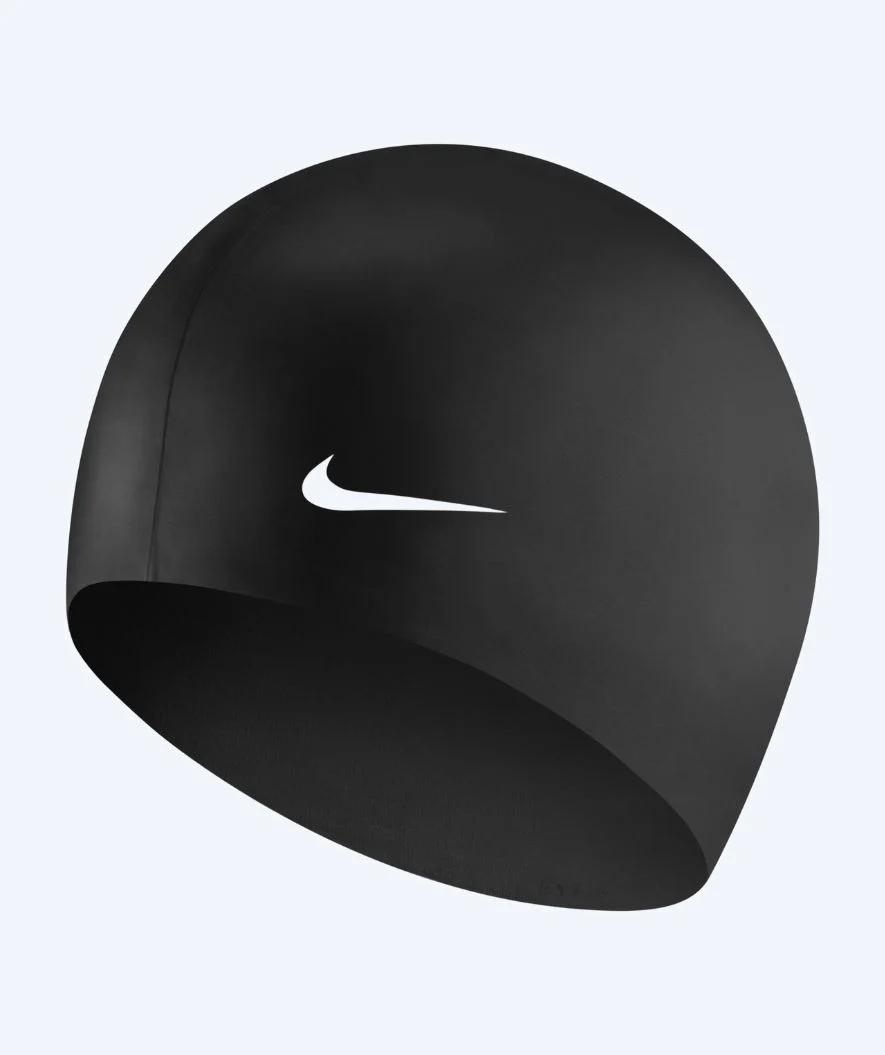 Nike czepek do pływania dla młodzieży (6-16) - Solid - Czarny