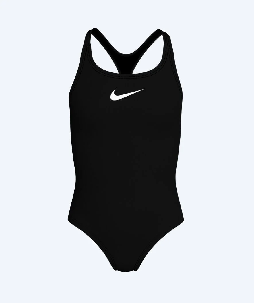 Nike strój kąpielowy dla dziewczynek - Essential Racerback - Czarny - Image 3