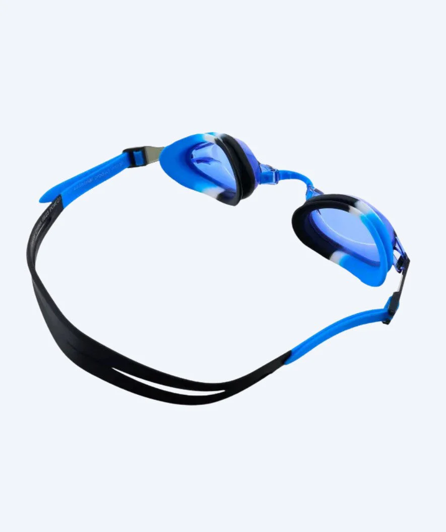 Nike okulary do pływania dla młodzieży (8-14) - Chrome - Niebieski/niebieski - Image 2