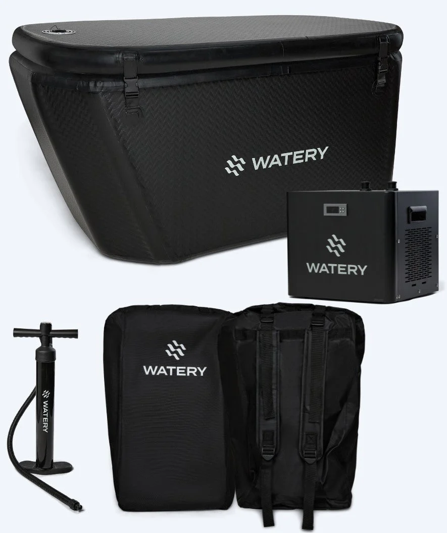 Zestaw promocyjny: Watery Ace nadmuchiwany basen do morsowania & chłodnica wody
