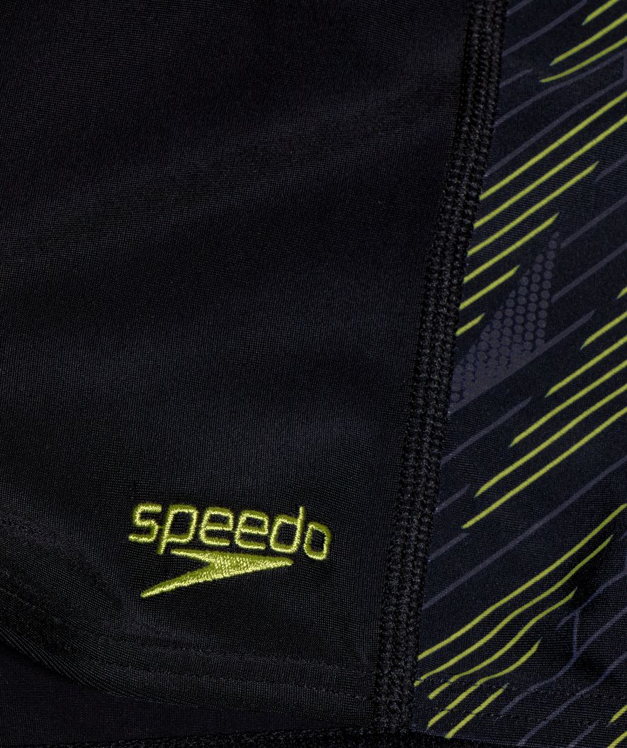 Speedo bokserki kąpielowe dla chłopców - Hyperboom Panel - Czarny/zółty - Image 3