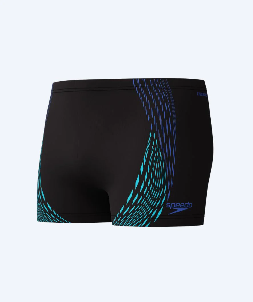 Speedo bokserki kąpielowe dla mężczyzn - Duo Logo Print - Czarny/ciemnoniebieski - Image 6