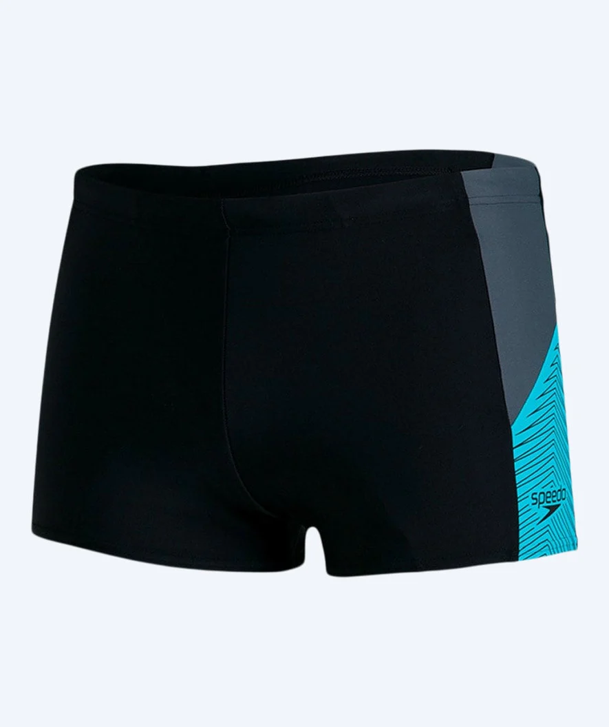 Speedo bokserki kąpielowe męskie - Dive - Czarny/niebieski - Image 5