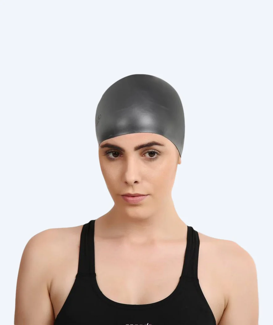 Speedo czepek do pływania na długie włosy - Czarny - Image 2