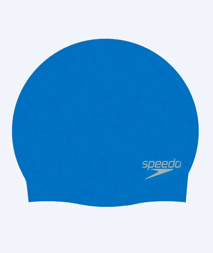 Speedo czepek do pływania - Plain Moulded - Niebieski