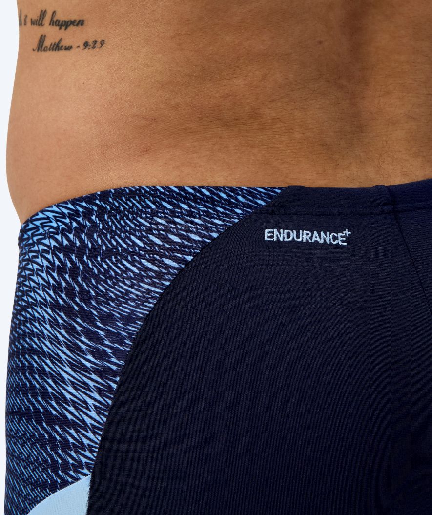 Speedo długie kąpielówki dla mężczyzn - Endurance Max Splice - Ciemnoniebieski/jasnoniebieski - Image 5