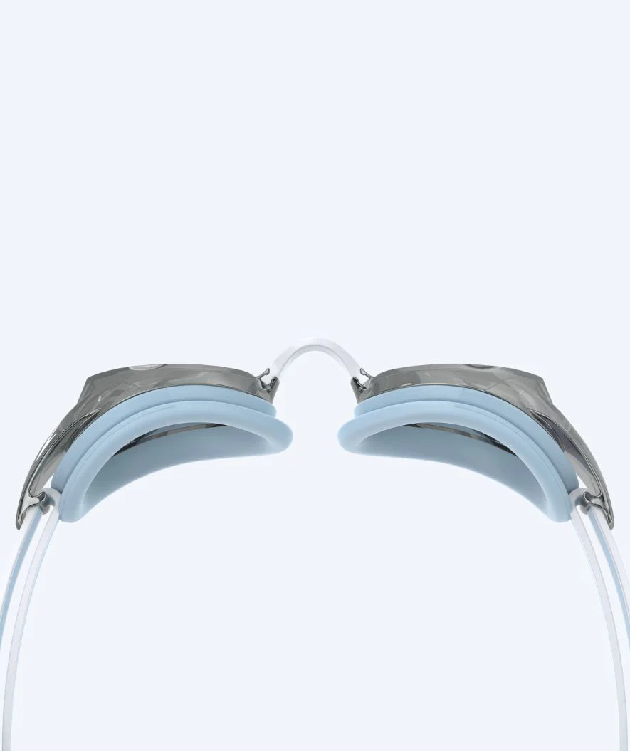 Speedo Elite okulary do pływania damskie - Vanquisher 3.0 Mirrored - Jasnoniebieskie/srebrne - Image 2