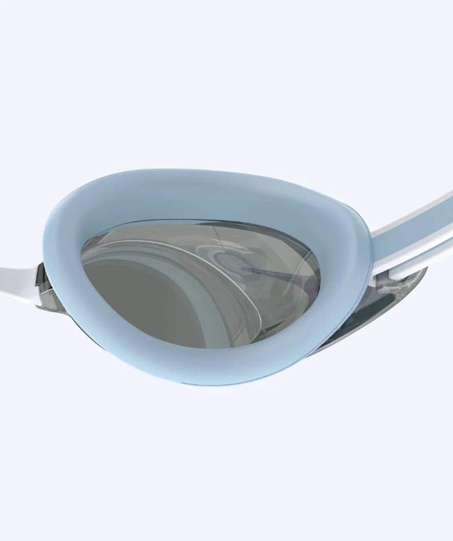 Speedo Elite okulary do pływania damskie - Vanquisher 3.0 Mirrored - Jasnoniebieskie/srebrne - Image 3