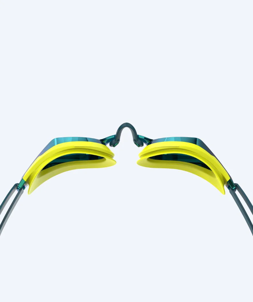 Speedo Elite okulary do pływania - Fastskin Speedsocket 2 Mirror - Żółty/zielony - Image 2