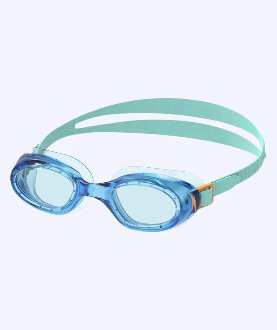 Speedo okulary do pływania dla dzieci (6-16) - Futura Hydrospex - Turkusowy/Niebieski