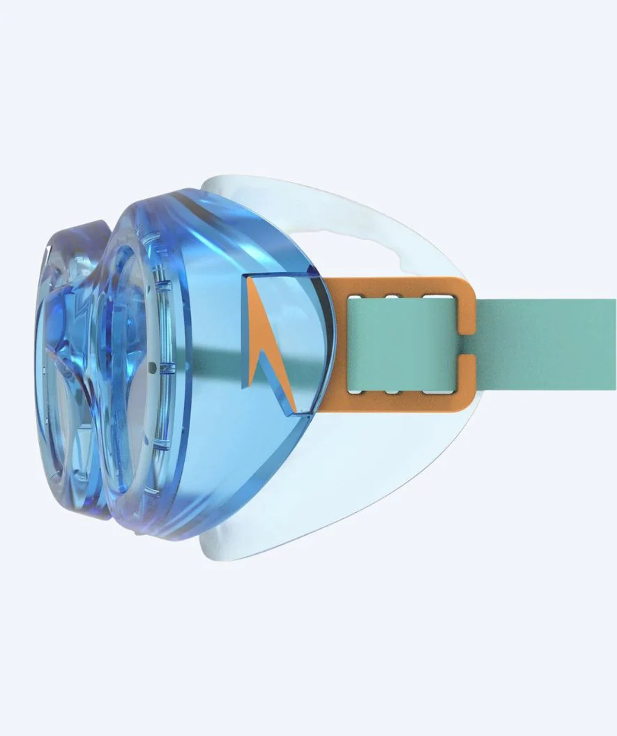 Speedo okulary do pływania dla dzieci (6-16) - Futura Hydrospex - Turkusowy/Niebieski - Image 2