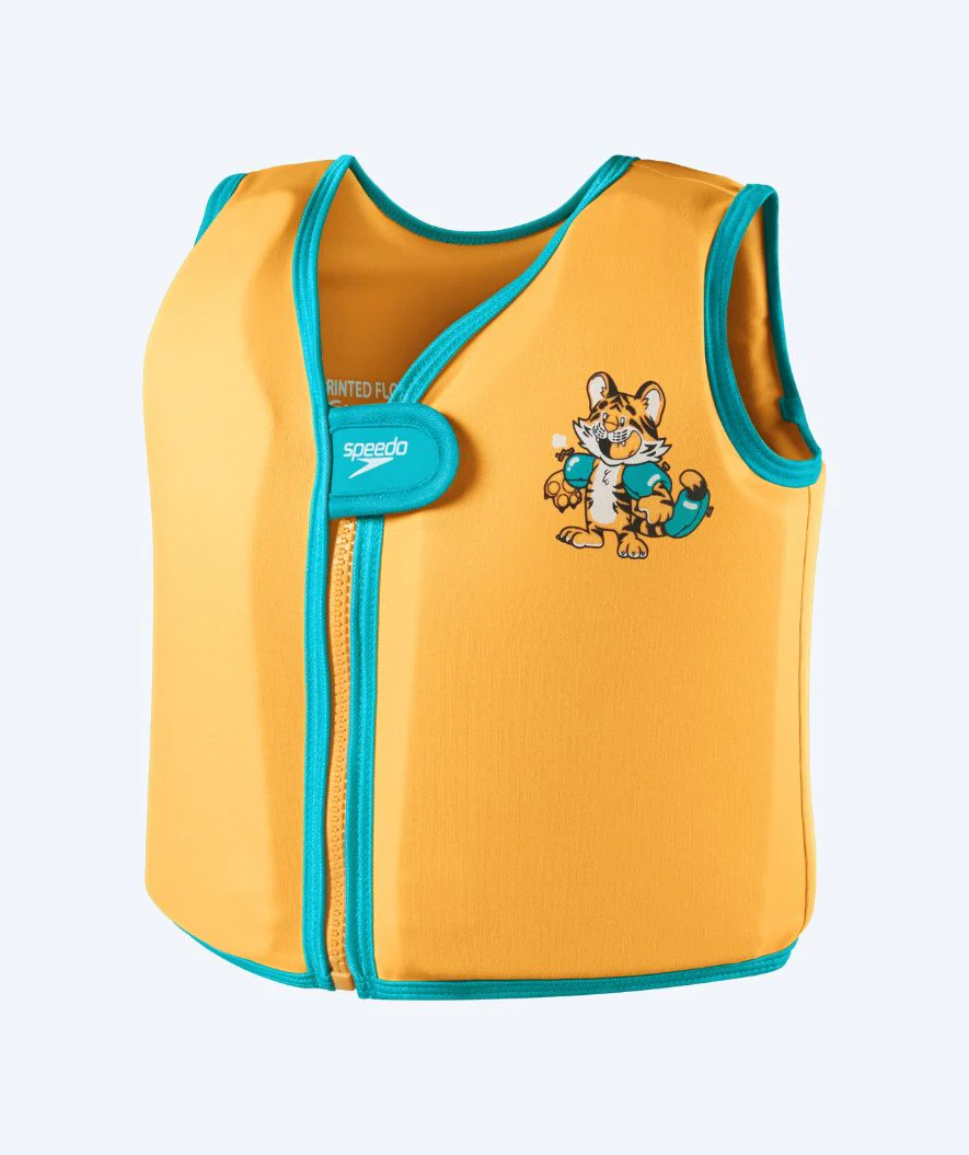Speedo kamizelka do pływania dziecięca - Character Printed - Żółta/niebieska