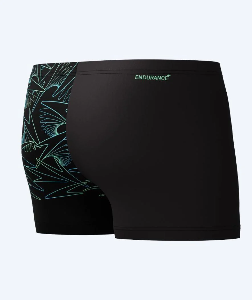 Speedo kąpielówki męskie - Hyperboom V-Cut - Czarne/zielone - Image 9