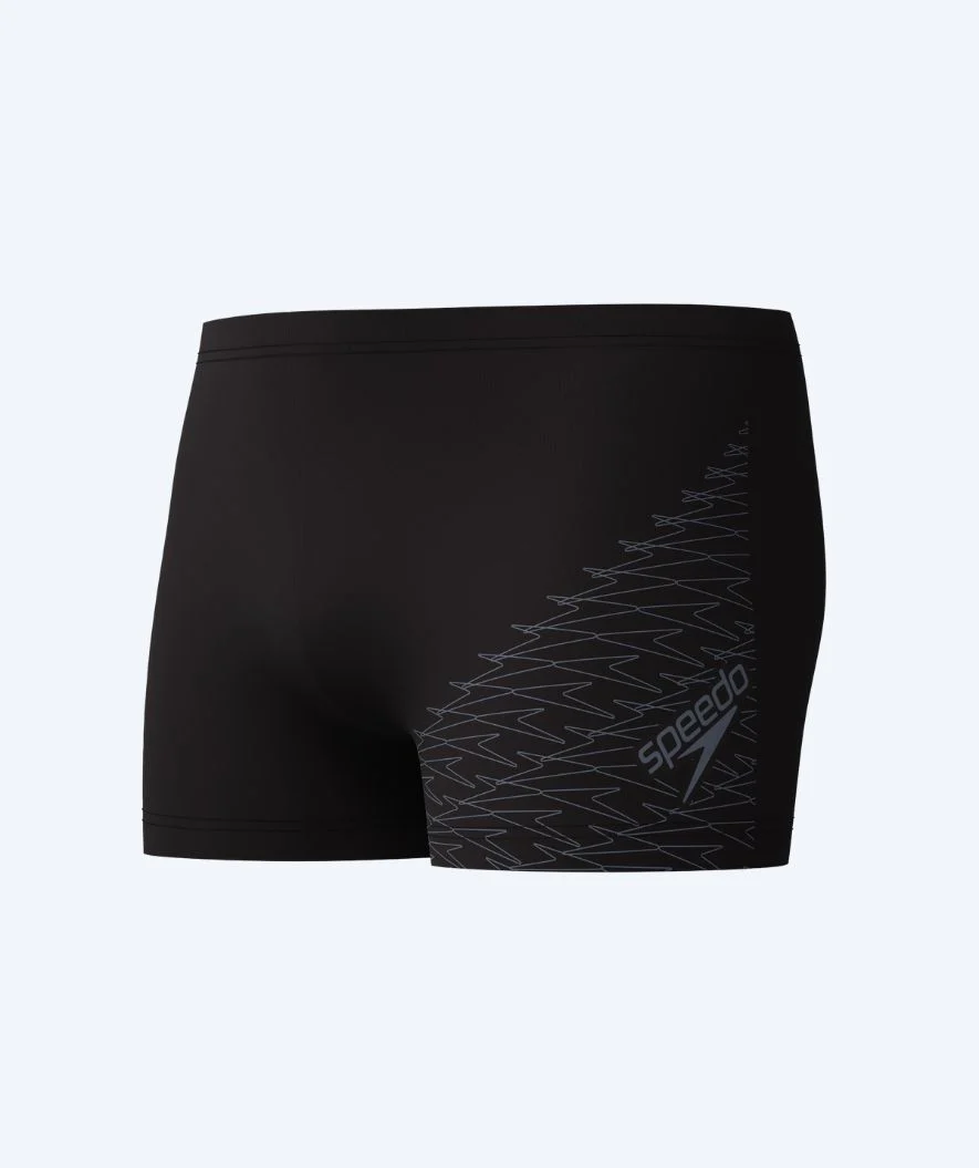Speedo kąpielówki męskie - Medley Logo - Czarne/ciemnoszare - Image 7