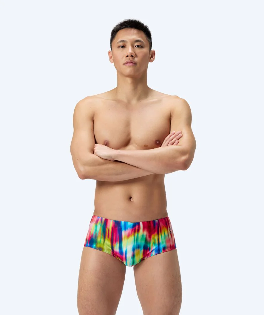 Speedo kąpielówki męskie - ML Printed - Czerwone/żółte