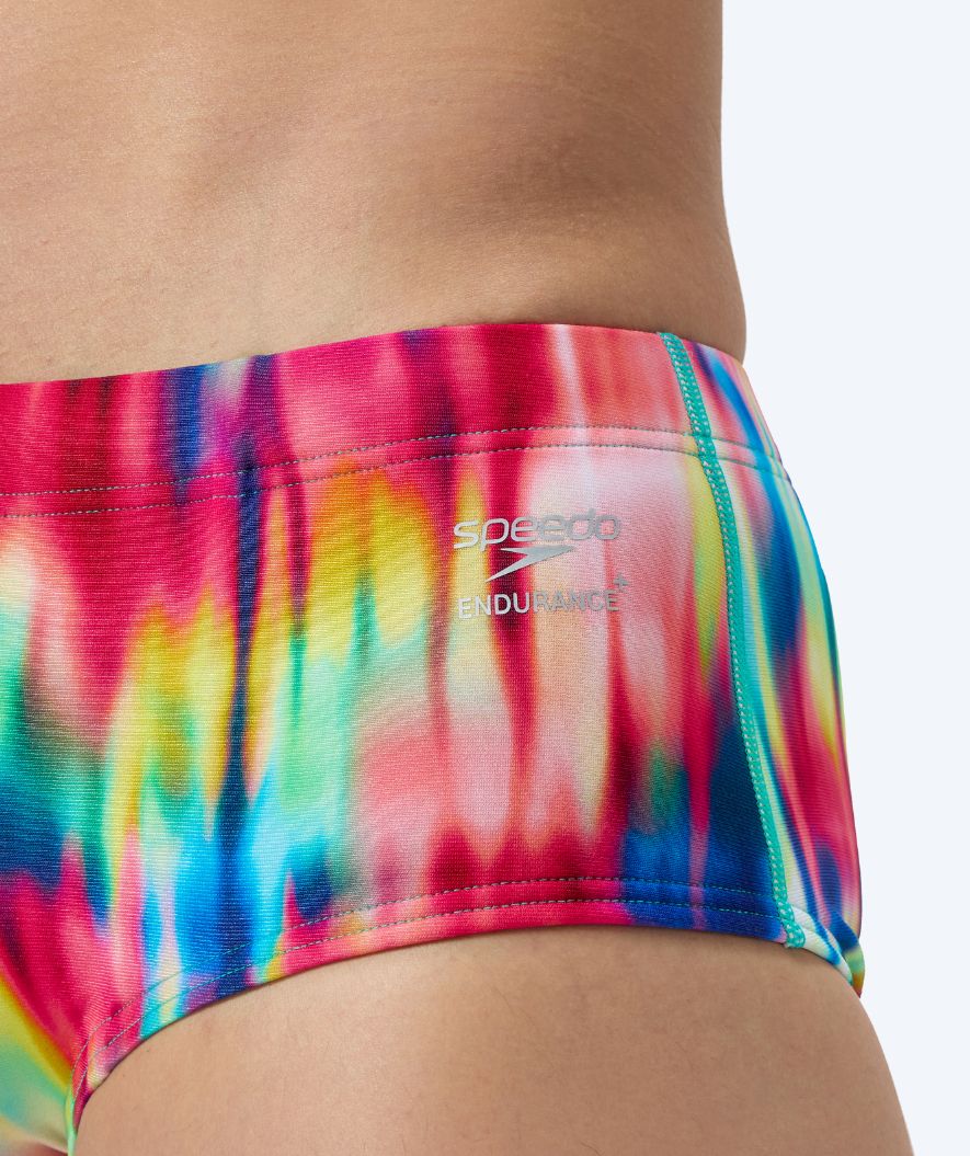 Speedo kąpielówki męskie - ML Printed - Czerwone/żółte - Image 6