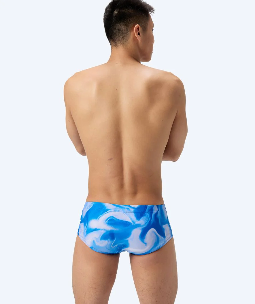 Speedo kąpielówki męskie - ML Printed - Jasnoniebieskie/białe - Image 2
