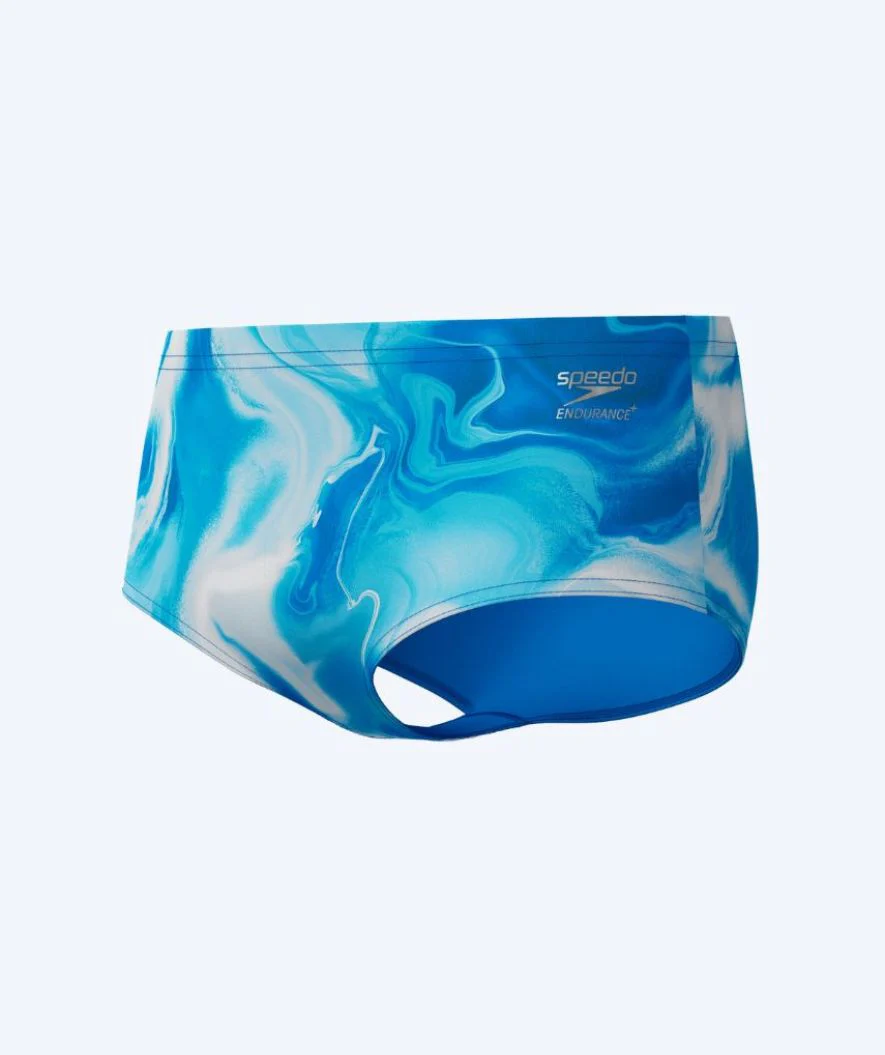 Speedo kąpielówki męskie - ML Printed - Jasnoniebieskie/białe - Image 7