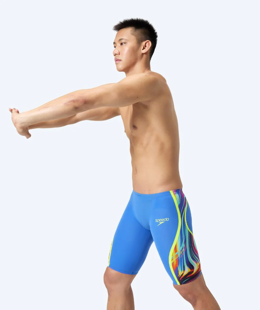 Speedo kąpielówki na zawody dla mężczyzn - LZR Pure Intent 2.0 - Jasnoniebieski/wielokolorowy - Image 3