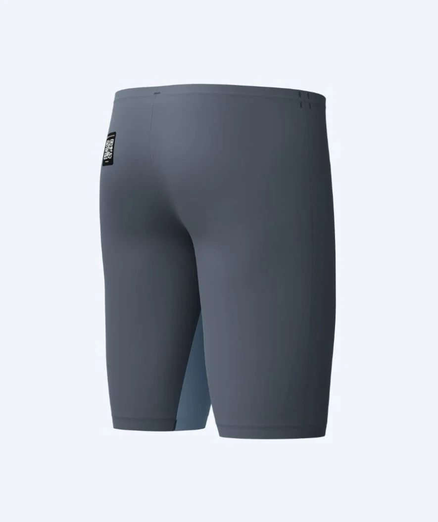 Speedo kąpielówki na zawody dla mężczyzn - LZR Pure Valor 2.0 - Szary/żółty - Image 8